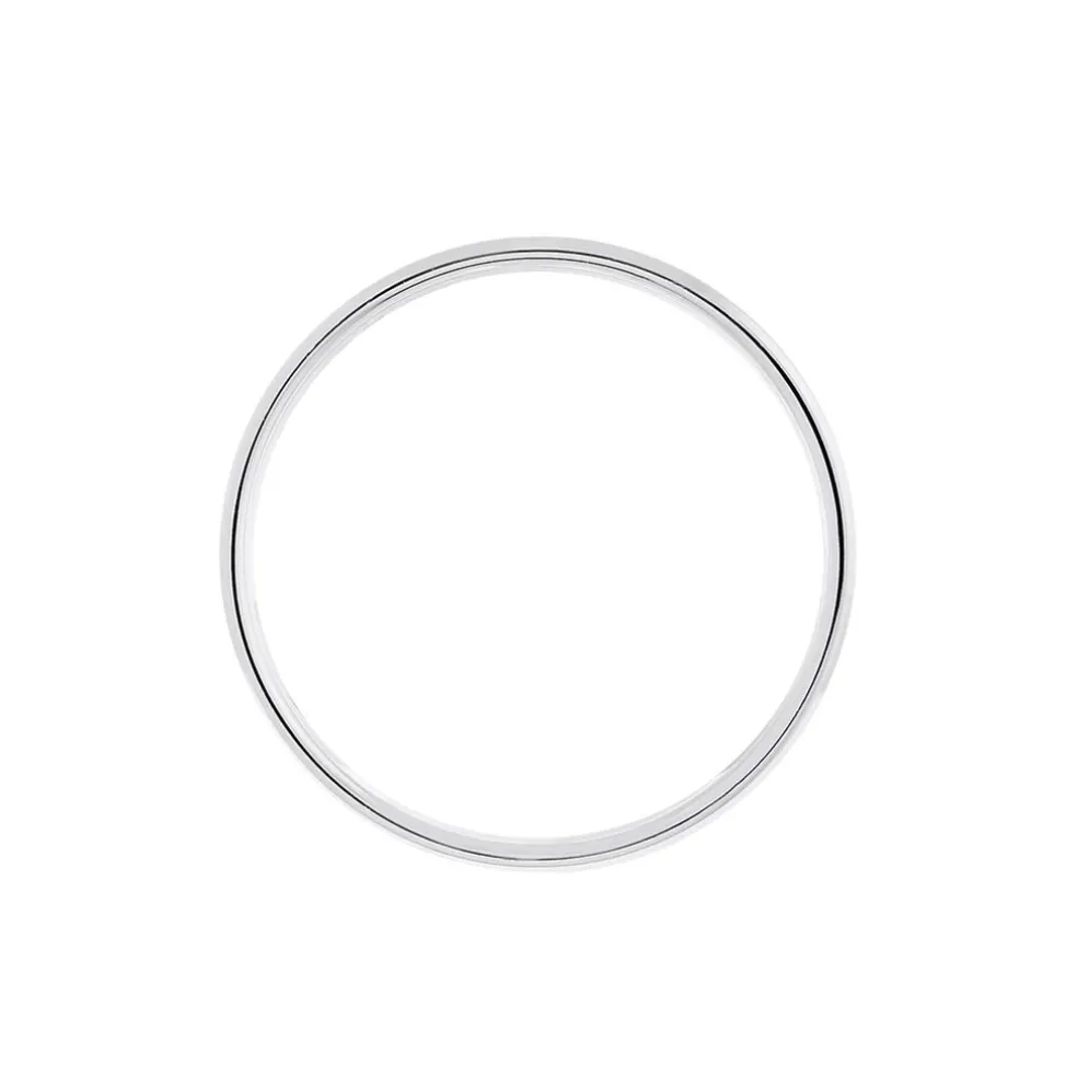 Alliance Basile Ruban Plat Or Blanc