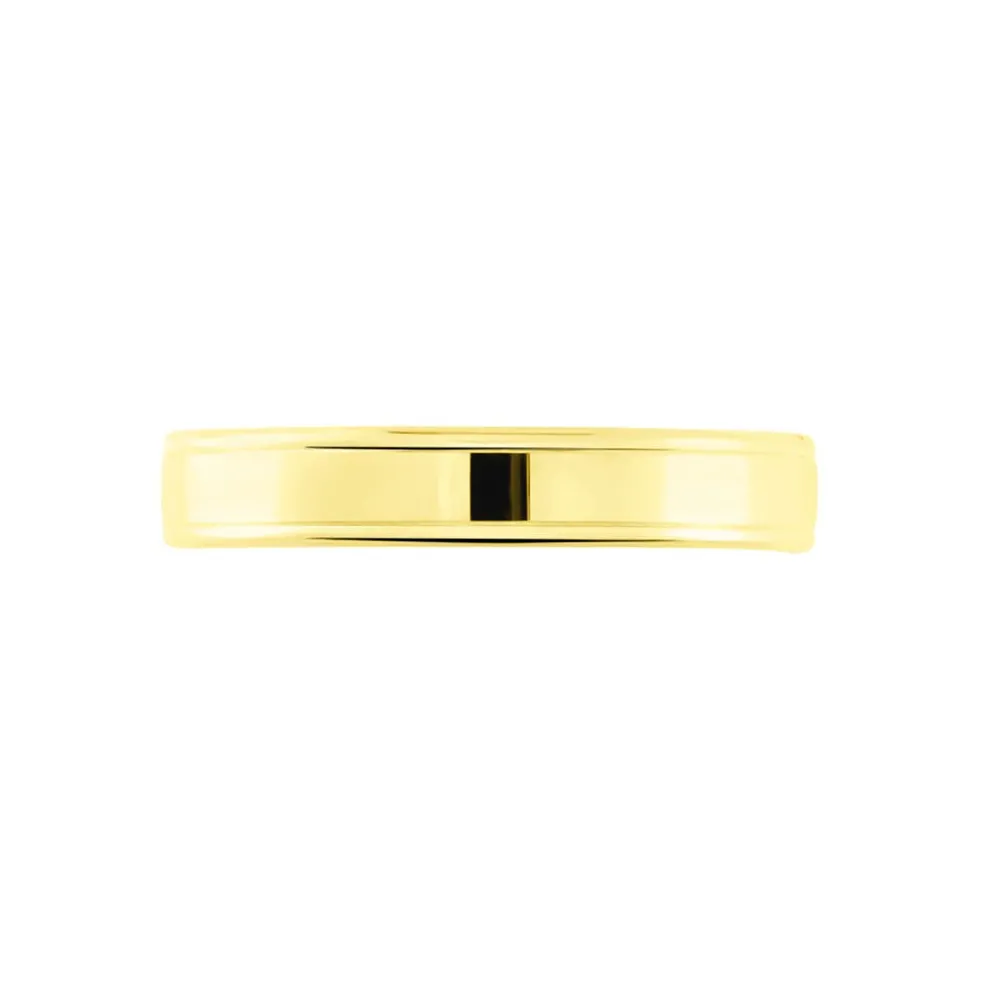 Alliance Beatrice Ruban Plat Or Jaune
