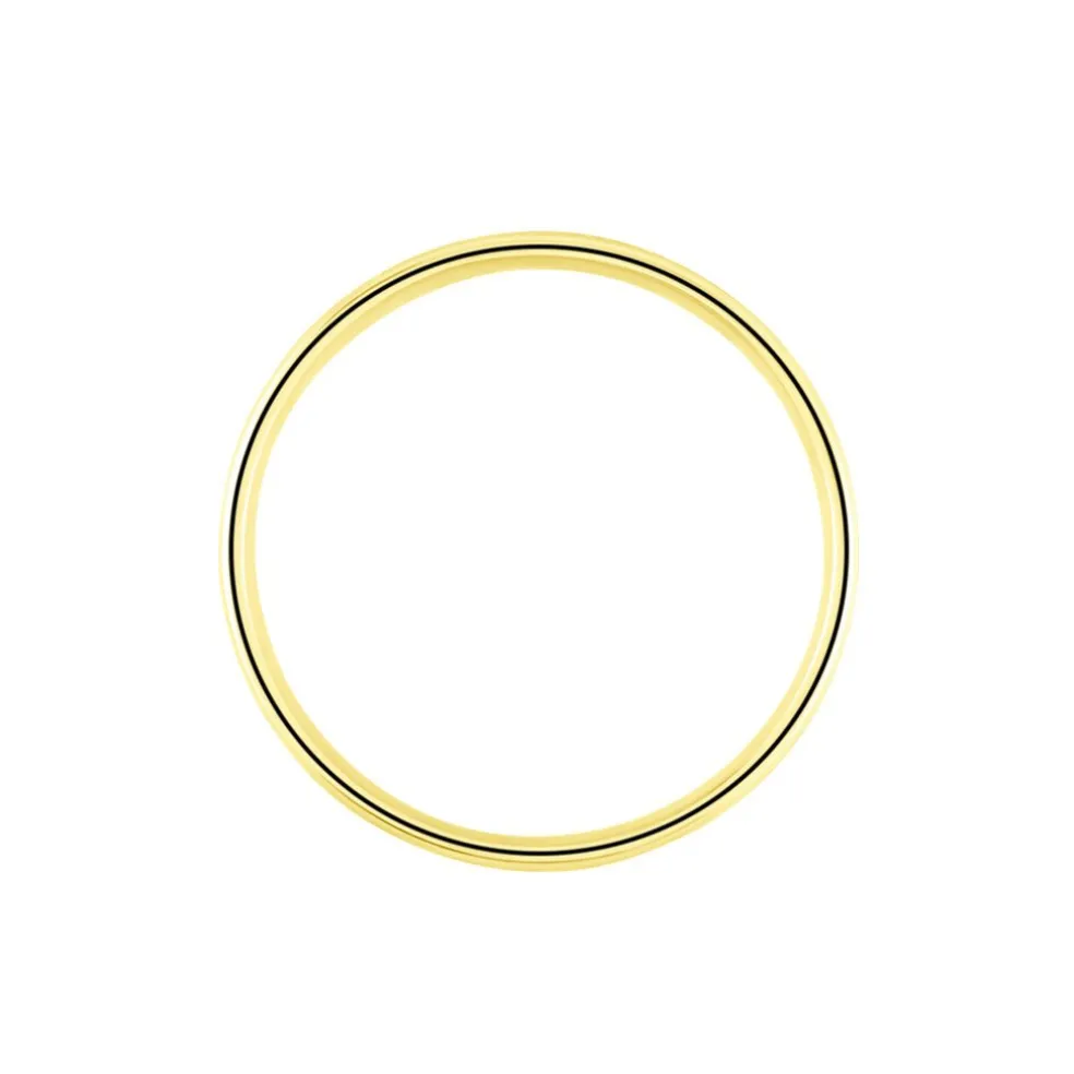Alliance Beatrice Ruban Plat Or Jaune