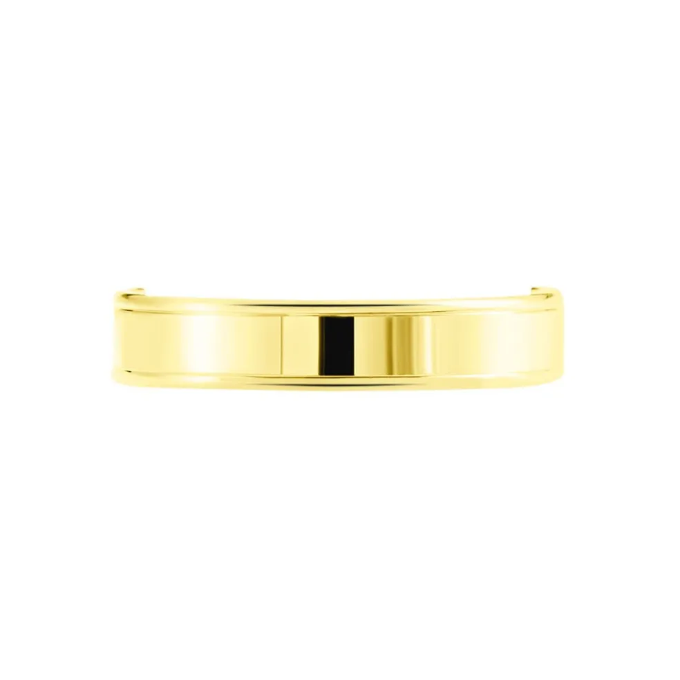 Alliance Beatrice Ruban Plat Or Jaune