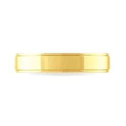Alliance Beatrice Ruban Plat Or Jaune