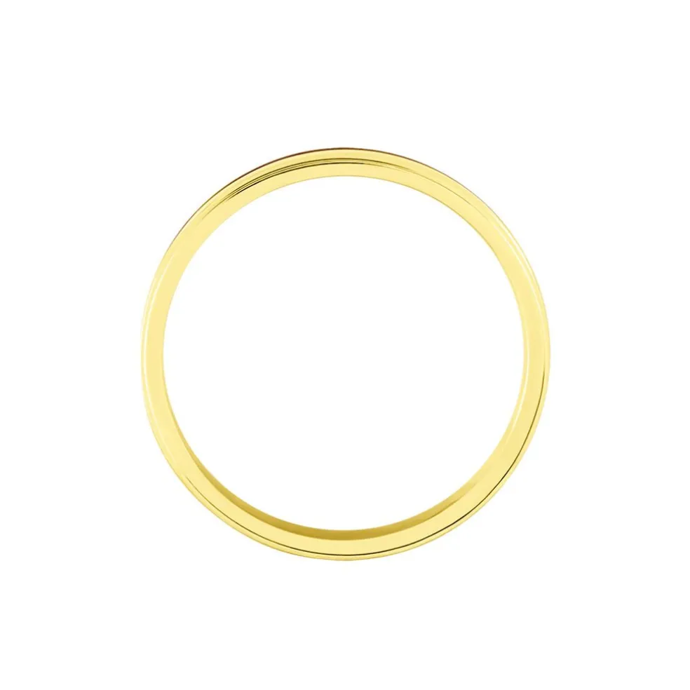 Alliance Camille Ruban Plat Or Jaune