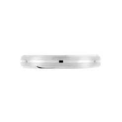 Alliance Circios Demi Jonc Classique Or Blanc