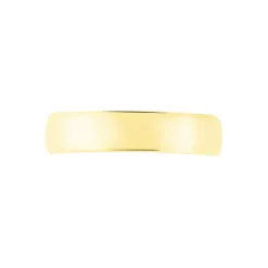 Alliance Demi Jonc Classique Or Jaune