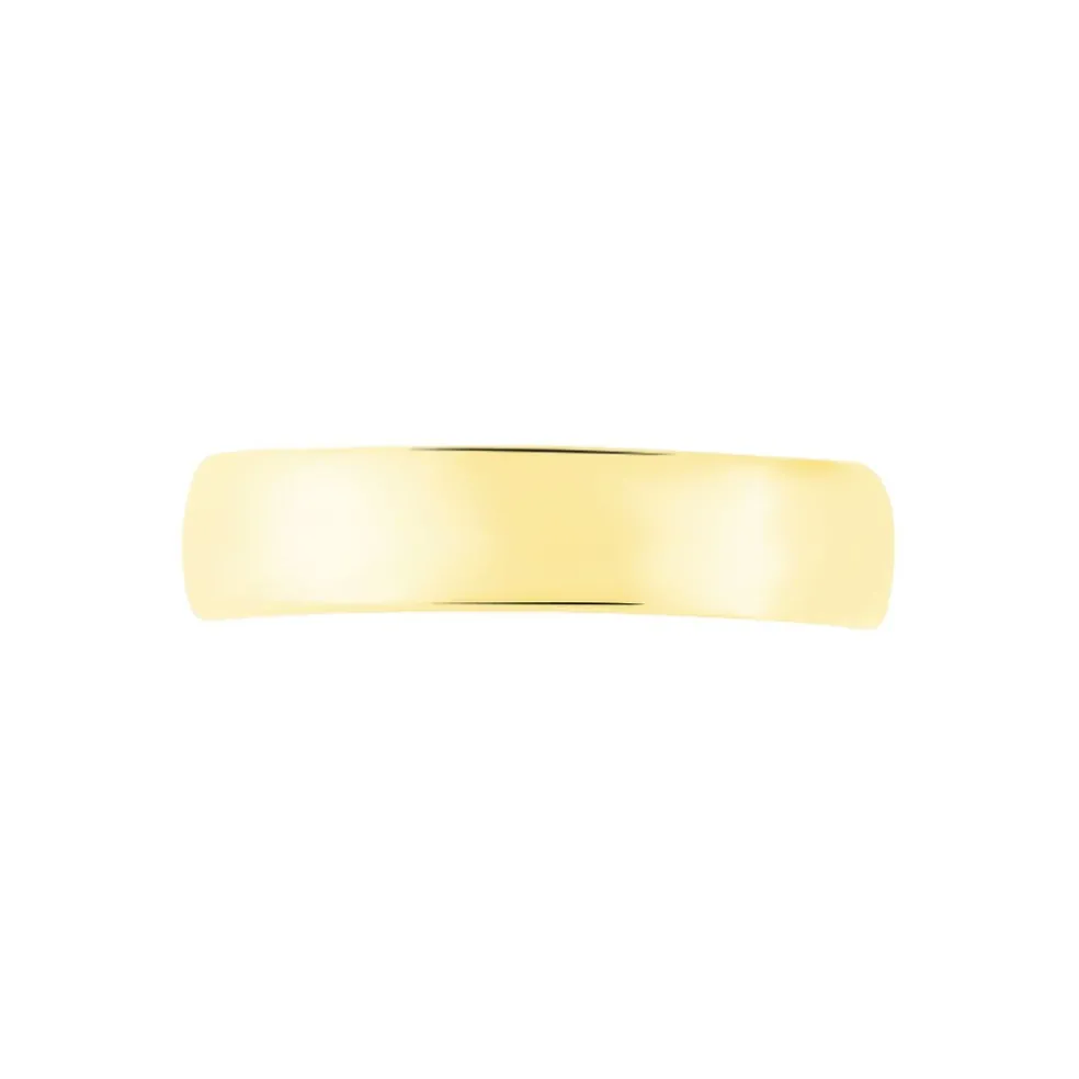Alliance Demi Jonc Classique Or Jaune