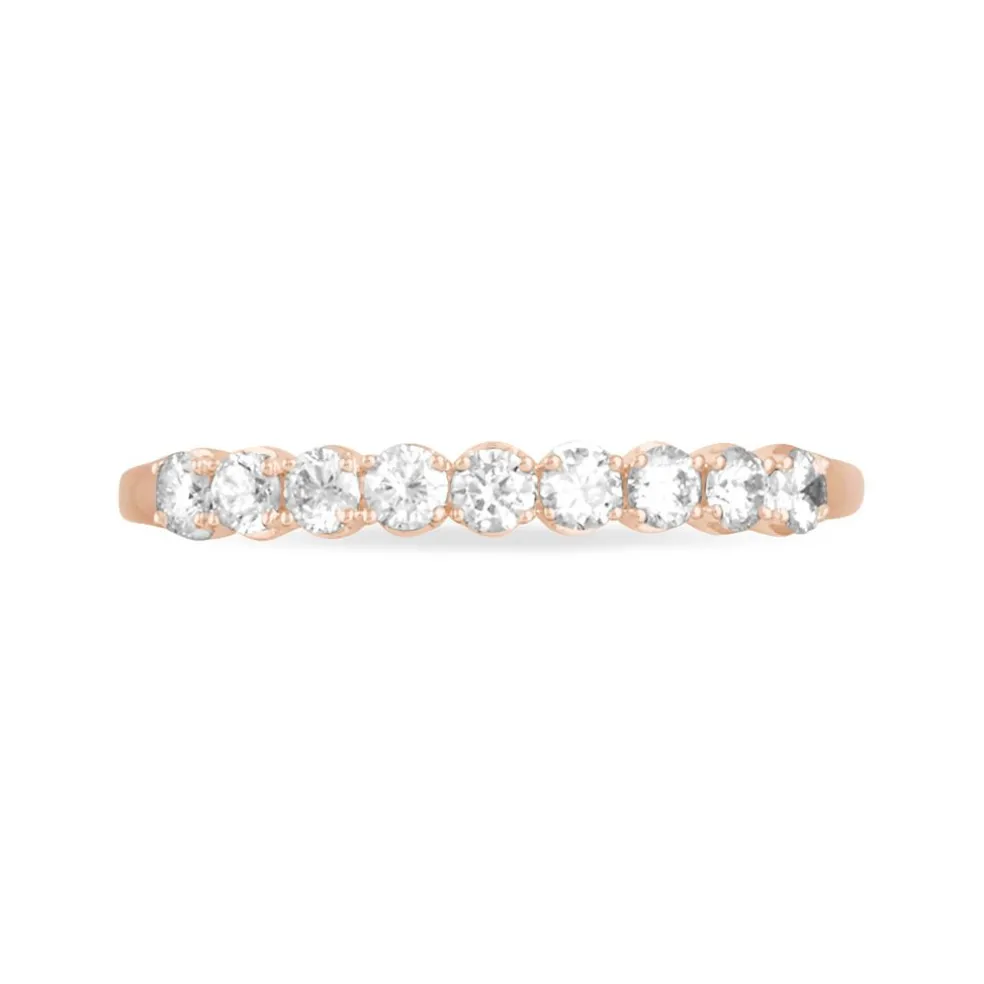 Alliance Eloise Or Rose Diamant