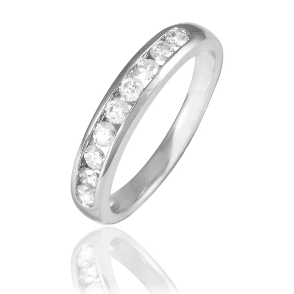 Alliance Giulia Or Blanc Diamant