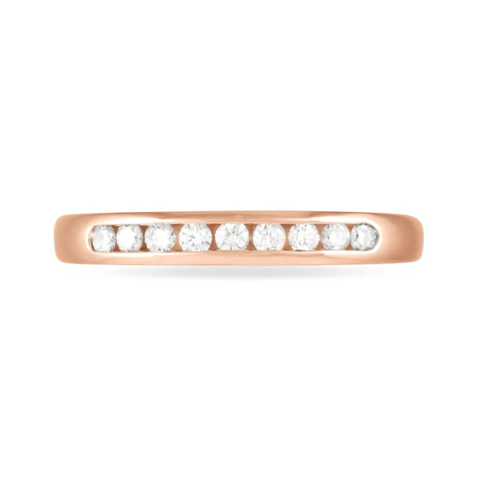 Alliance Giulia Or Rose Diamant