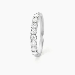 Alliance Hera Or Blanc Diamant