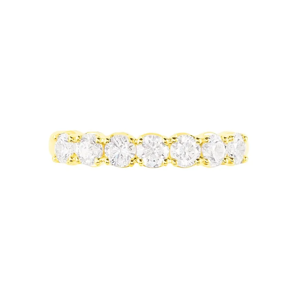 Alliance Hera Or Jaune Diamant