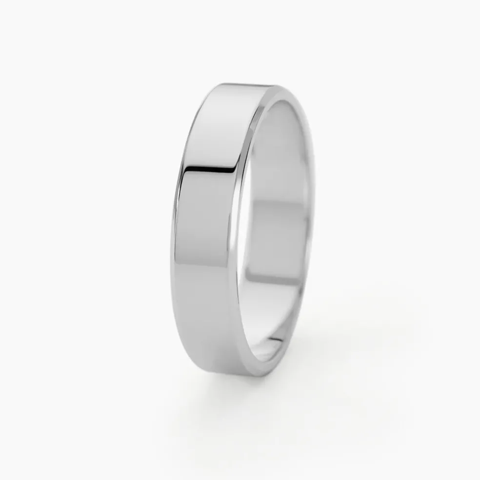 Alliance Inayah Ruban Plat Argent Blanc