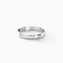 Alliance Julie Ruban Classique Or Blanc