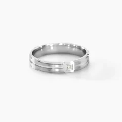 Alliance Kamil Argent Diamant