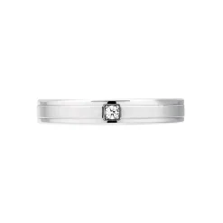 Alliance Mae Or Blanc Diamant