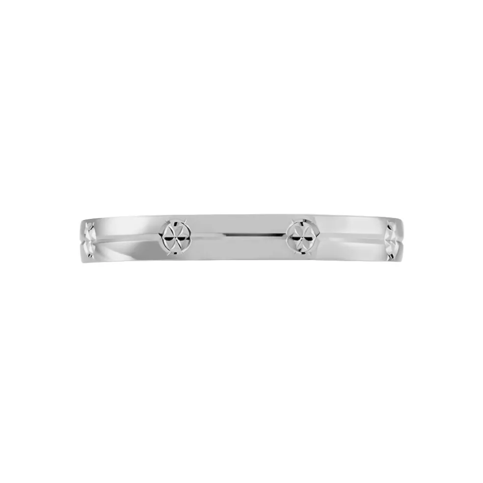 Alliance Markel Ruban Plat Or Blanc