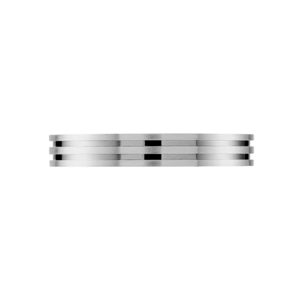 Alliance Rhodium Ruban Plat Palladium Bicolore