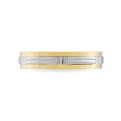 Alliance Sequana Ruban Plat Or Bicolore