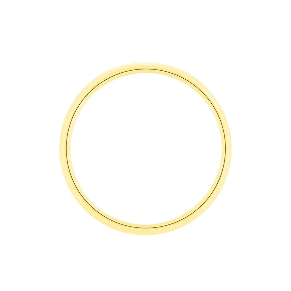 Alliance Sonia Demi Jonc Confort Or Jaune
