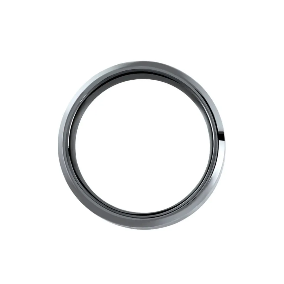 Bague Acier Blanc
