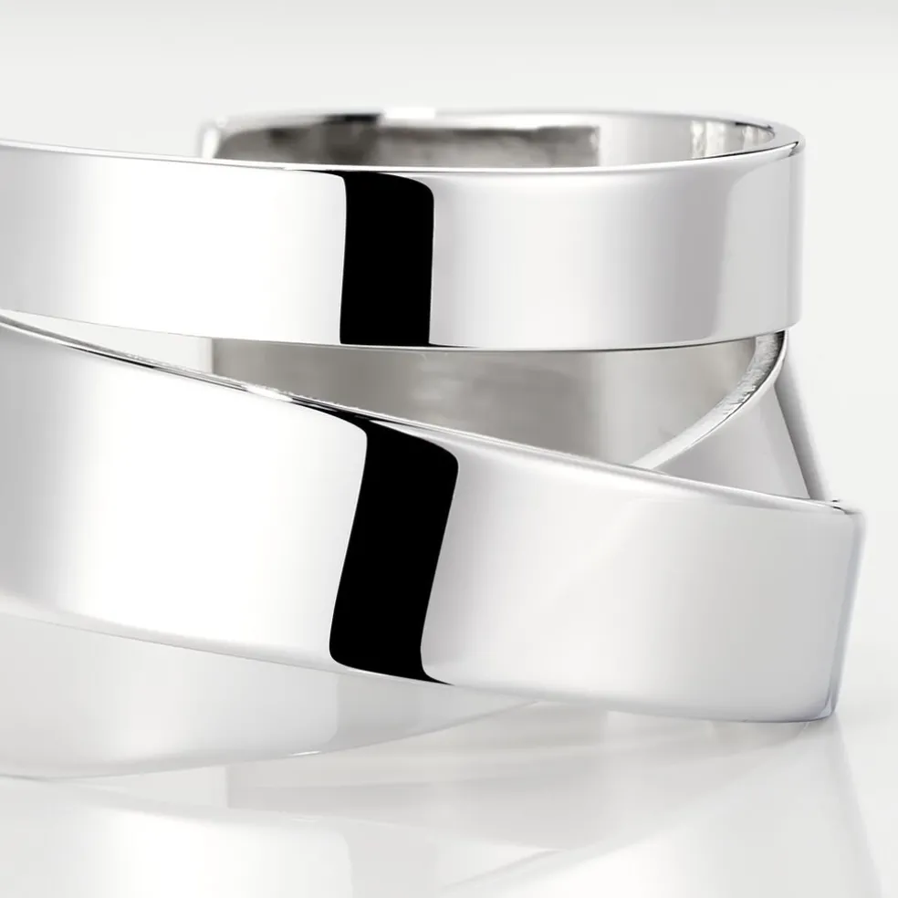 Bague Acier Blanc