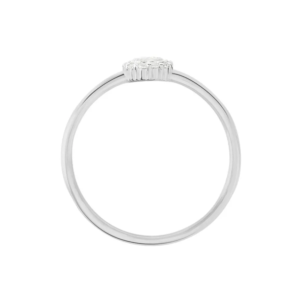 Bague Adelisa Or Blanc Diamant
