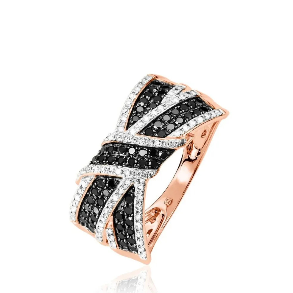Bague Agnes Or Rose Diamant