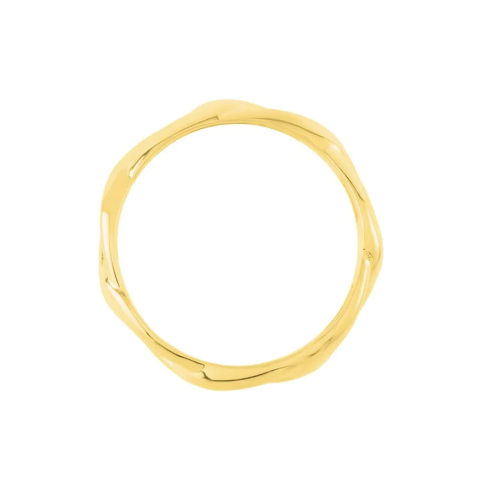Bague Aissata Acier Dore