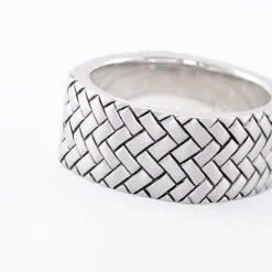 Bague Argent Blanc