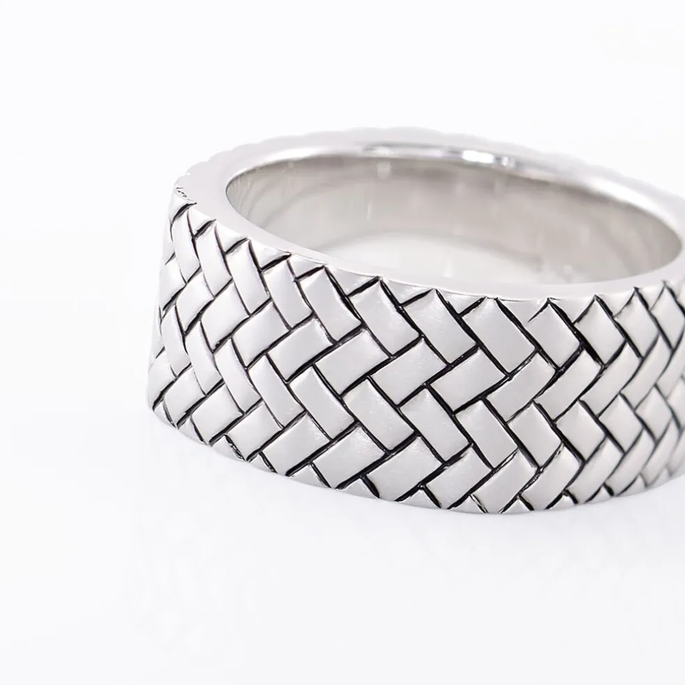 Bague Argent Blanc