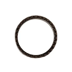 Bague Argent Noir