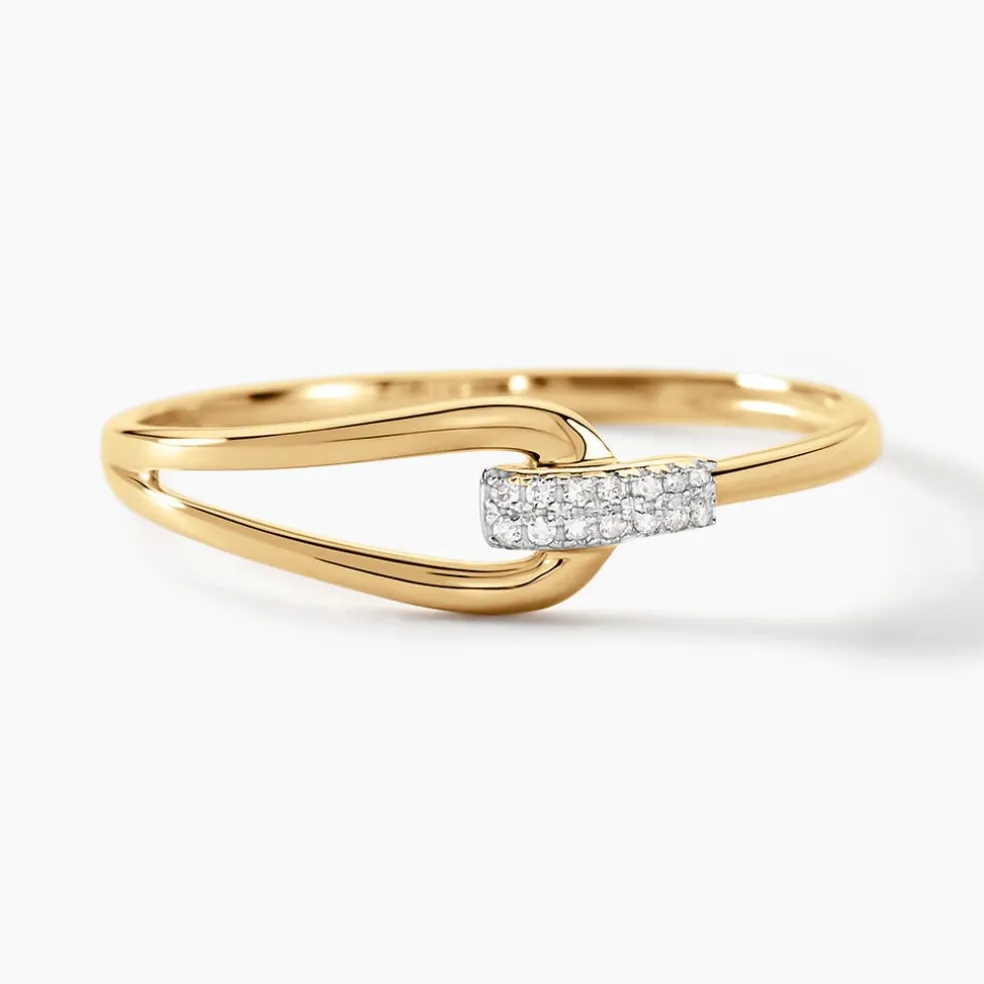 Bague Cyranna Or Jaune Diamant