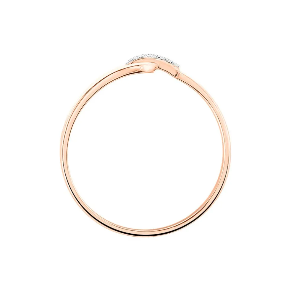 Bague Cyranna Or Rose Diamant