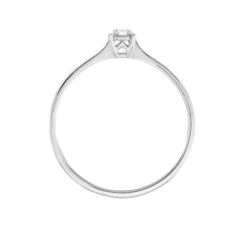 Bague Diamotion Or Blanc Diamant