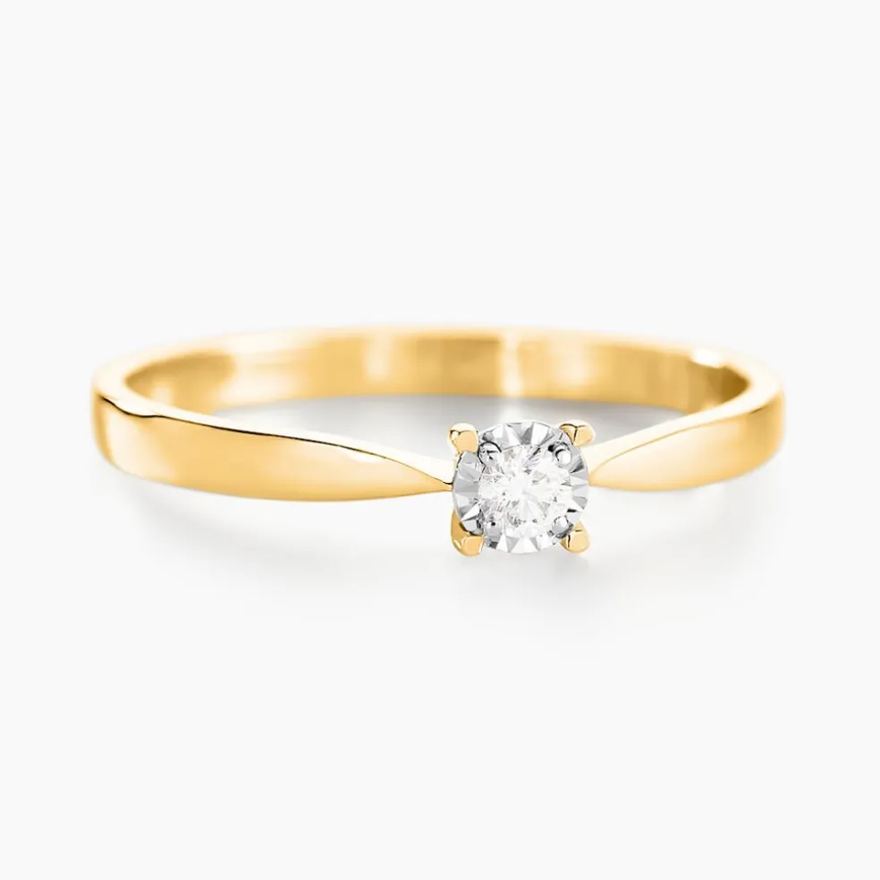 Bague Diamotion Or Jaune Diamant