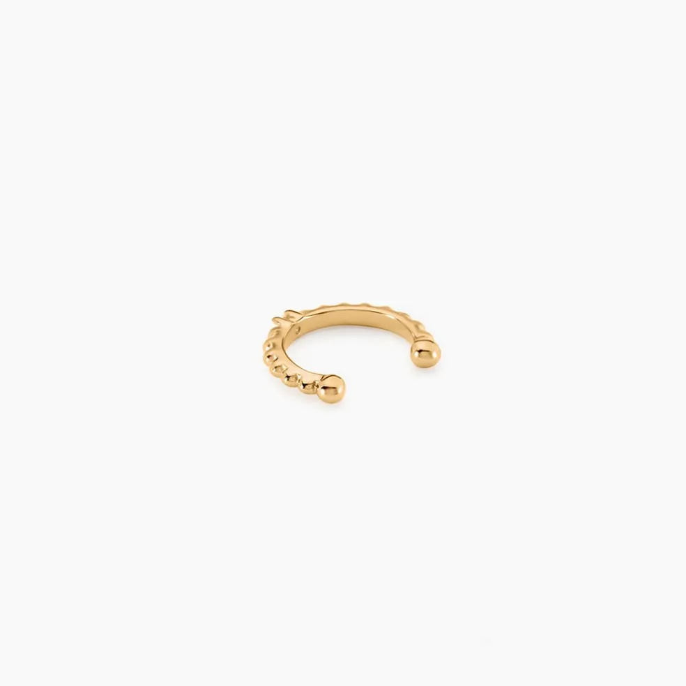 Bague D'oreille Unitaire Grishilde Plaqué Or Oxyde De Zirconium