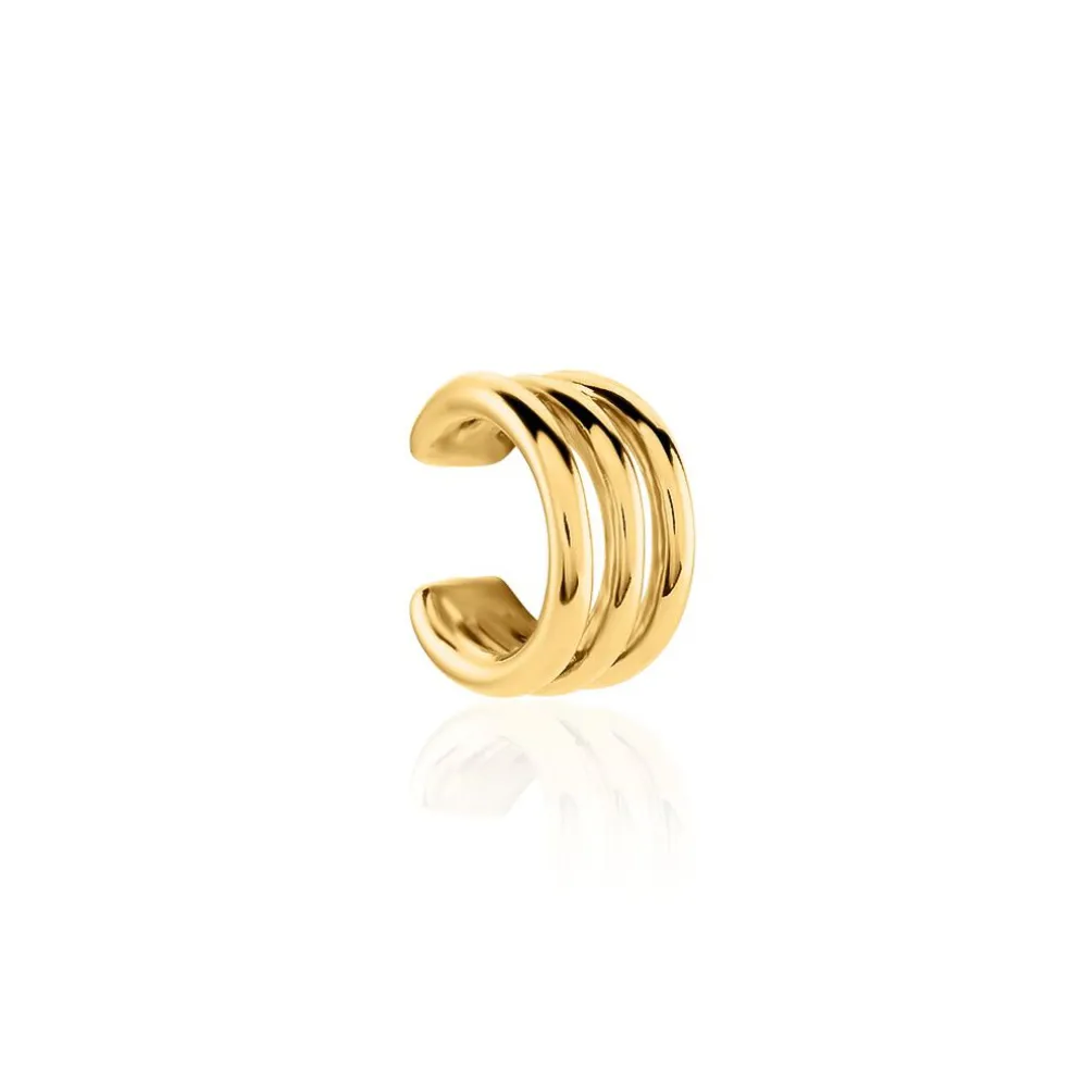 Bague D'oreille Unitaire Lauri Acier Doré