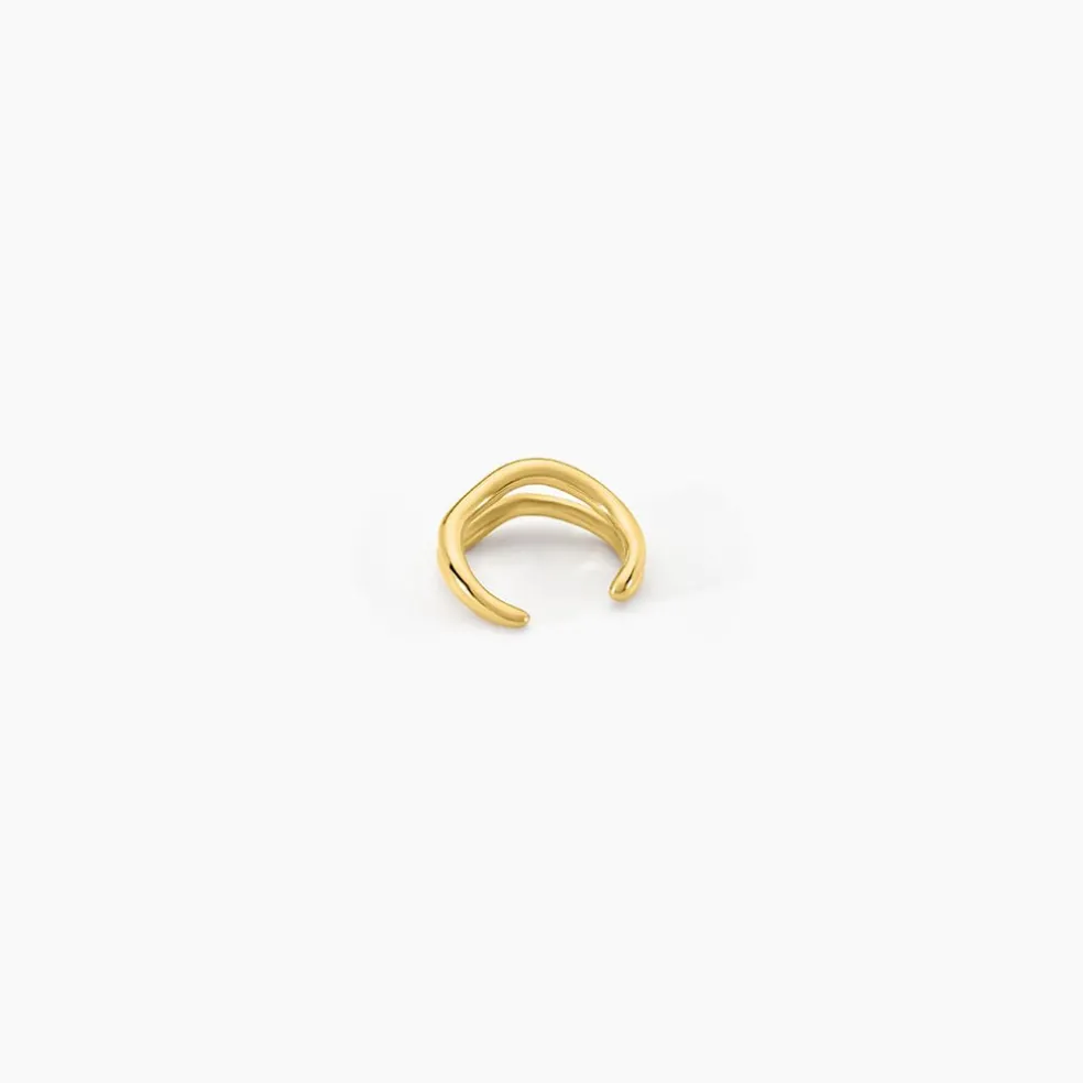 Bague D'oreille Unitaire Lauri Acier Doré