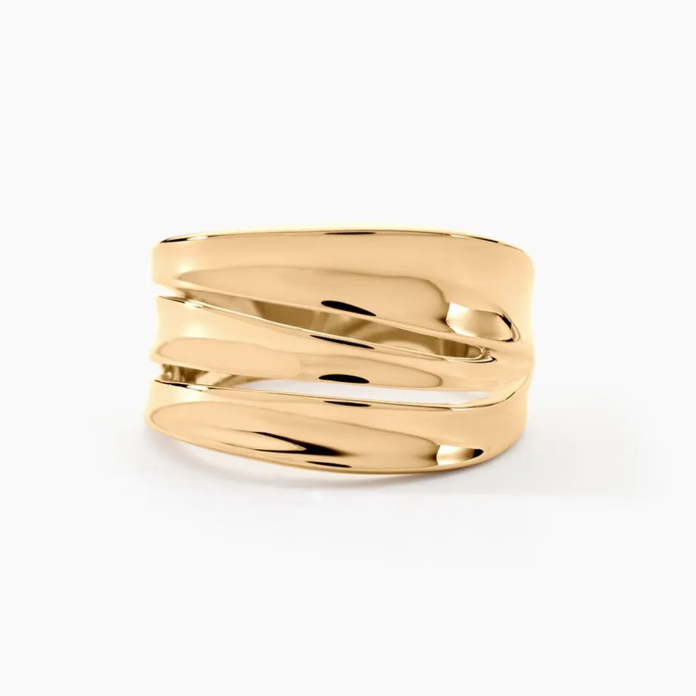 Bague Edwyna Plaqué Or Jaune