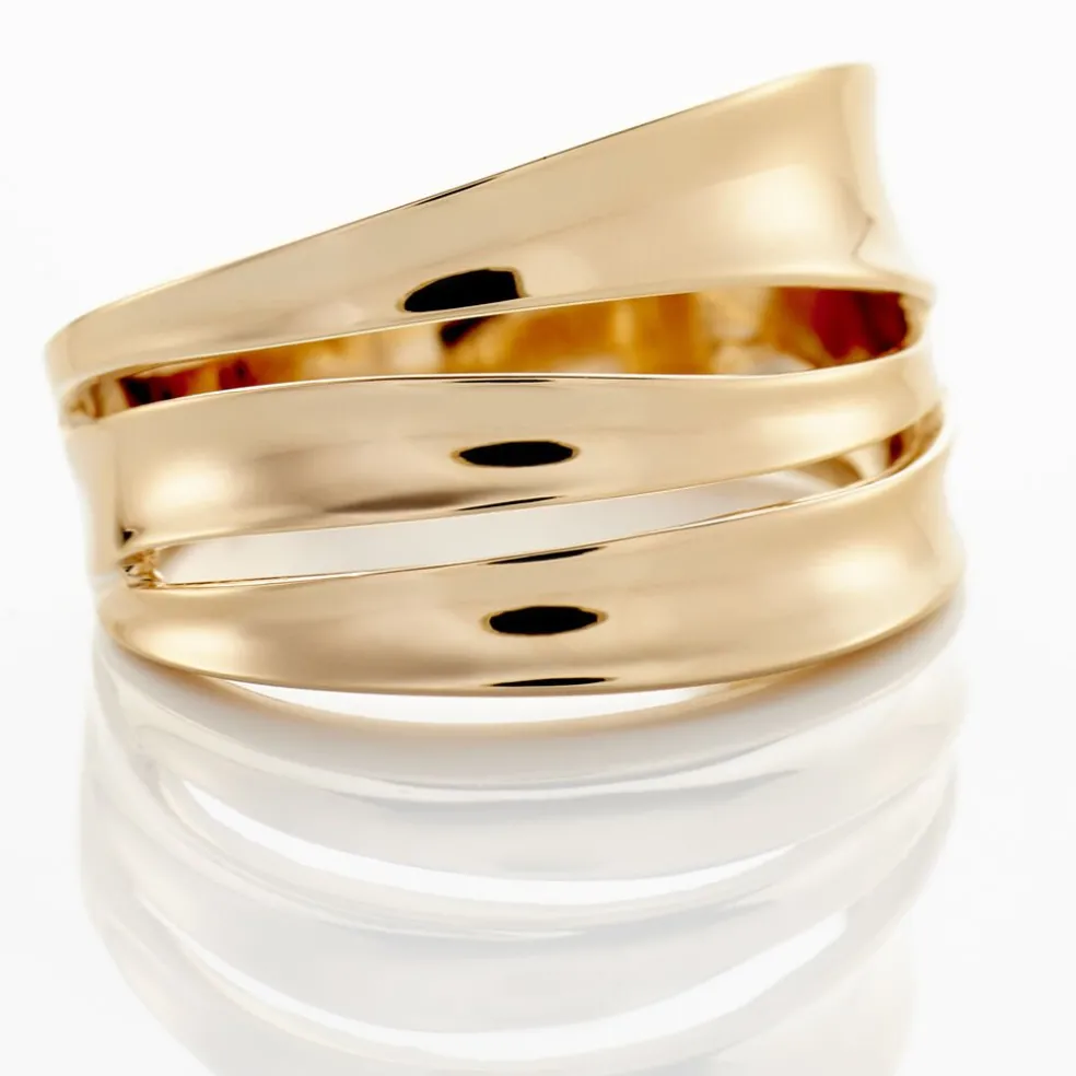 Bague Edwyna Plaqué Or Jaune