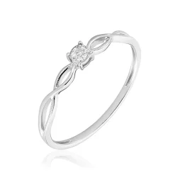 Bague Farila Or Blanc Diamant