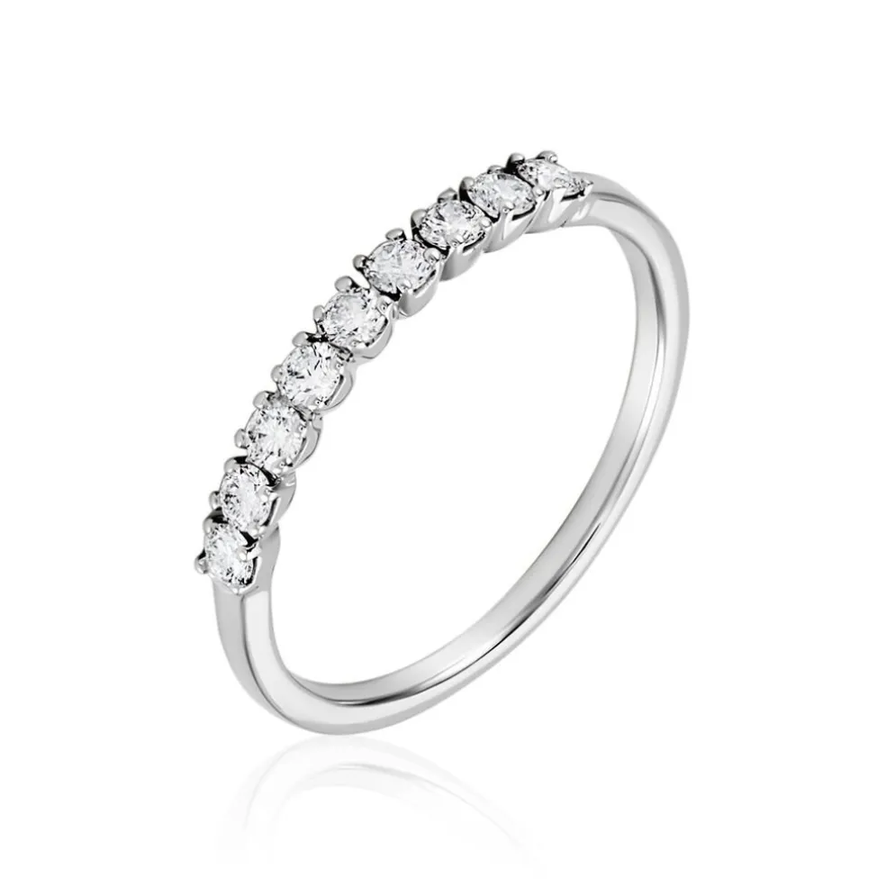 Bague Hera Or Blanc Diamant