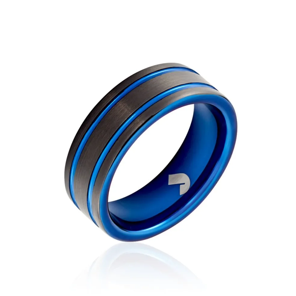 Bague Jourdan Homme Bada Tungstene Noir