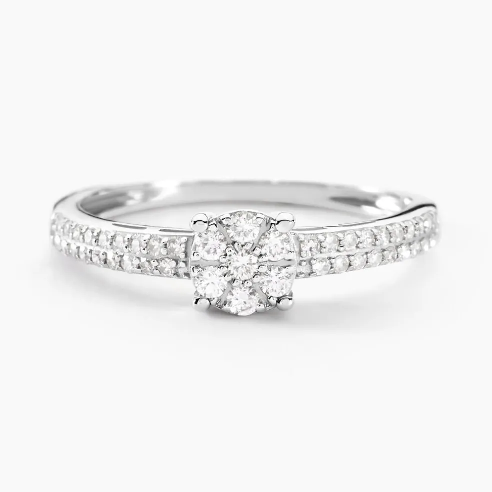 Bague Julia Or Blanc Diamant