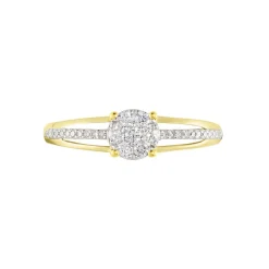 Bague Katherina Or Jaune Diamant