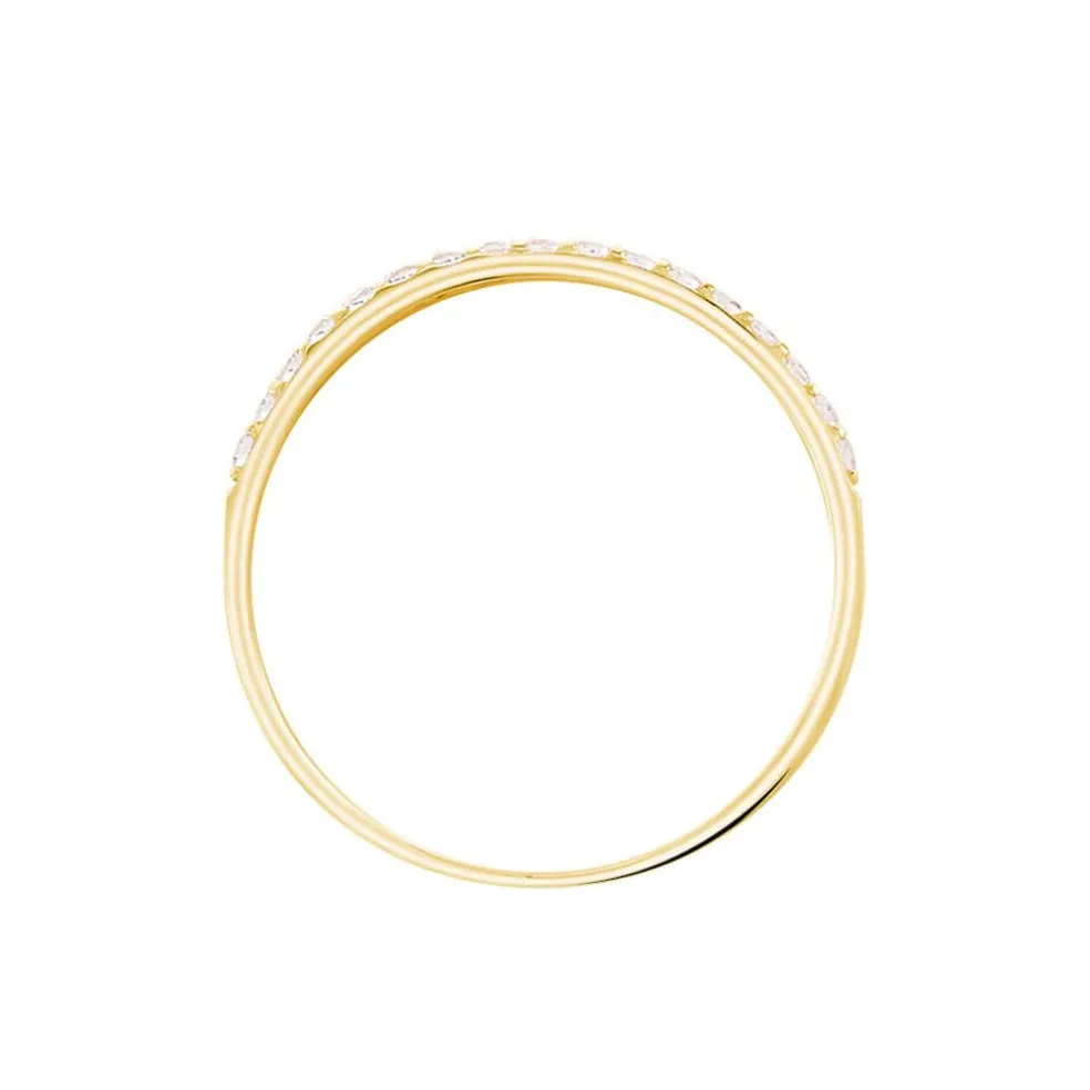 Bague Katiana Or Jaune Oxyde De Zirconium