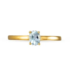 Bague Lily Or Jaune Tanzanite