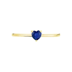 Bague Lissounia Or Jaune Saphir