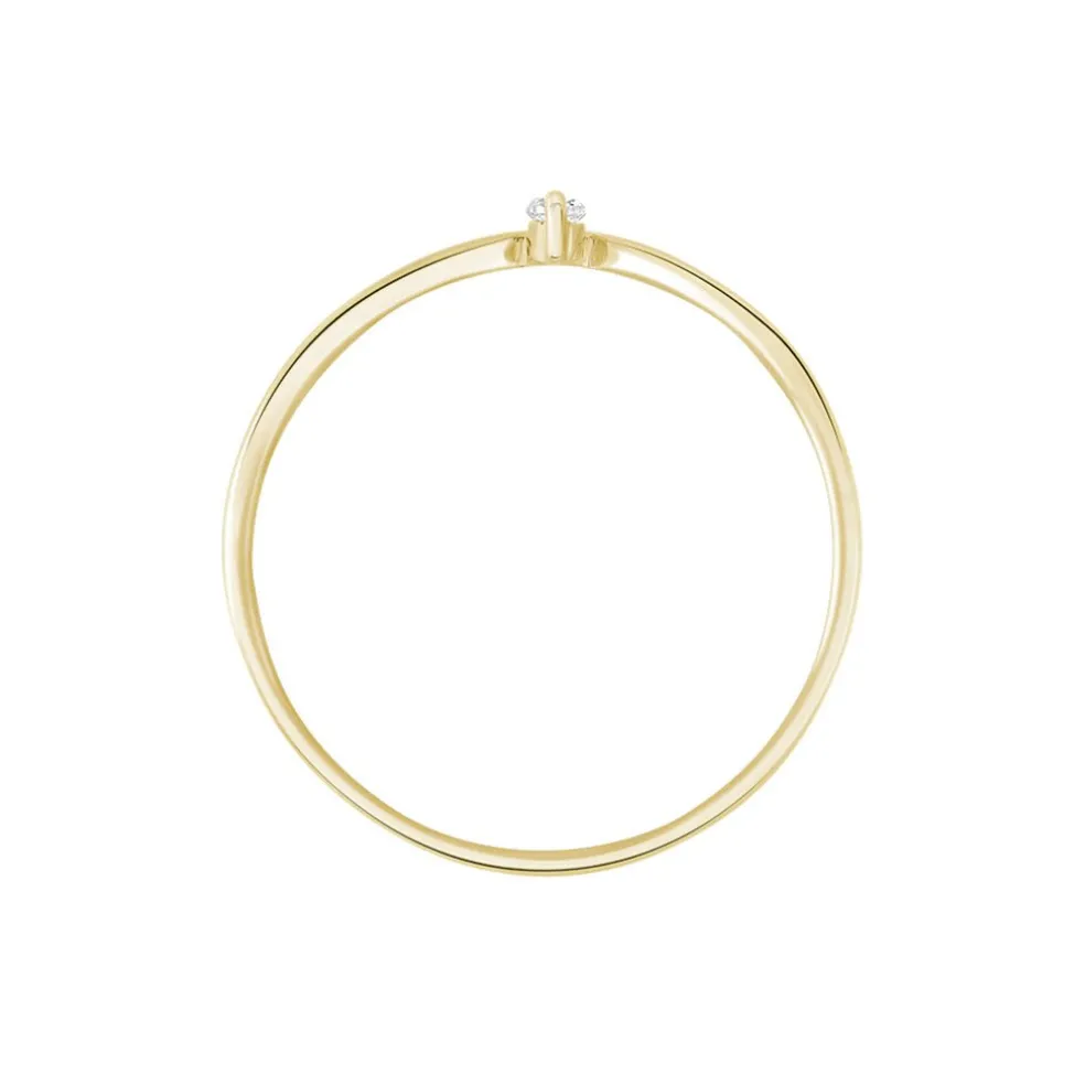 Bague Maye Or Jaune Diamant