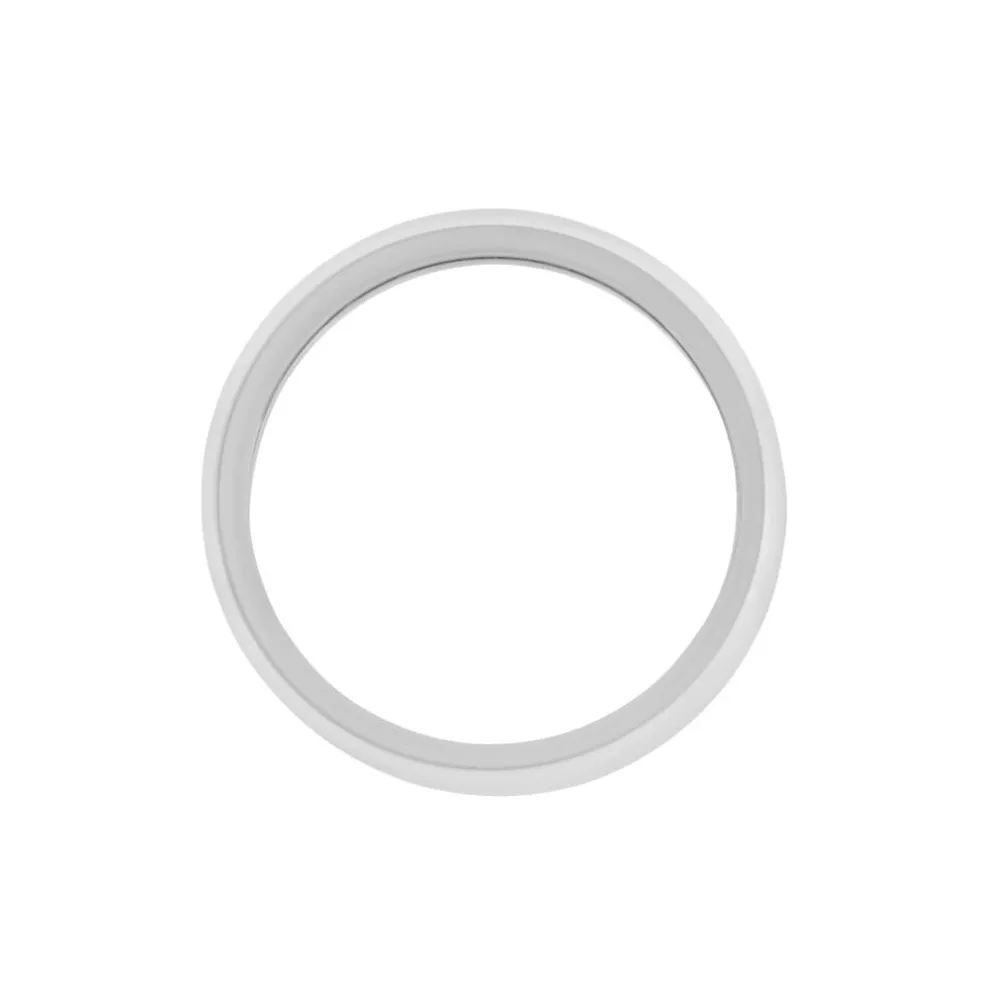 Bague Mollie Acier Blanc