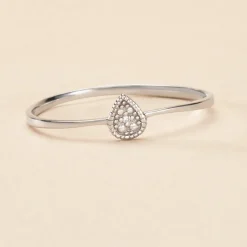Bague Mon 1er Diamant Or Blanc Diamant